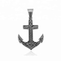 33445 xuping Mode Edelstahl Schmuck Viking Anker Form Kreuz Anhänger